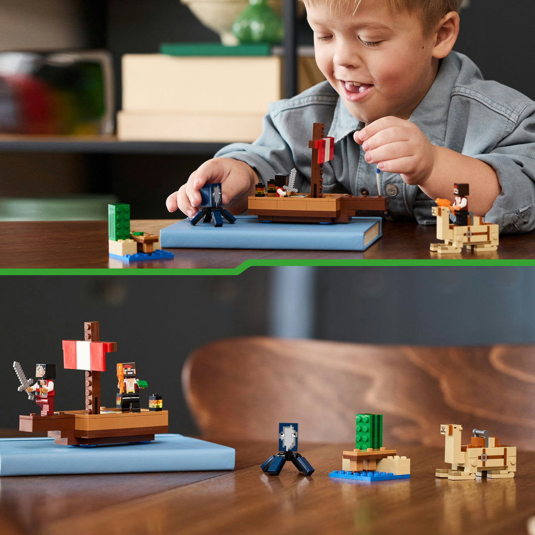LEGO minecraft de piratenschipreis speelset
