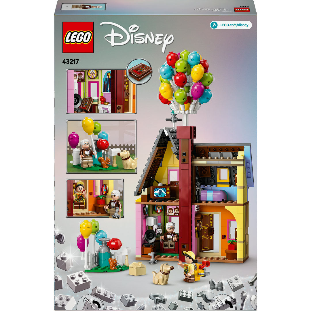 LEGO  disney en pixar huis uit de film 'up'  bouw- en speelset (598 onderdelen)