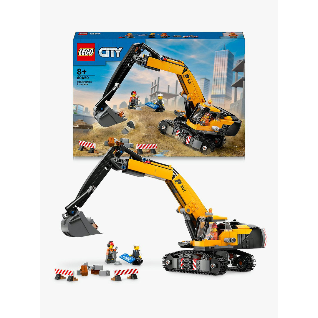 LEGO city gele graafmachine set
