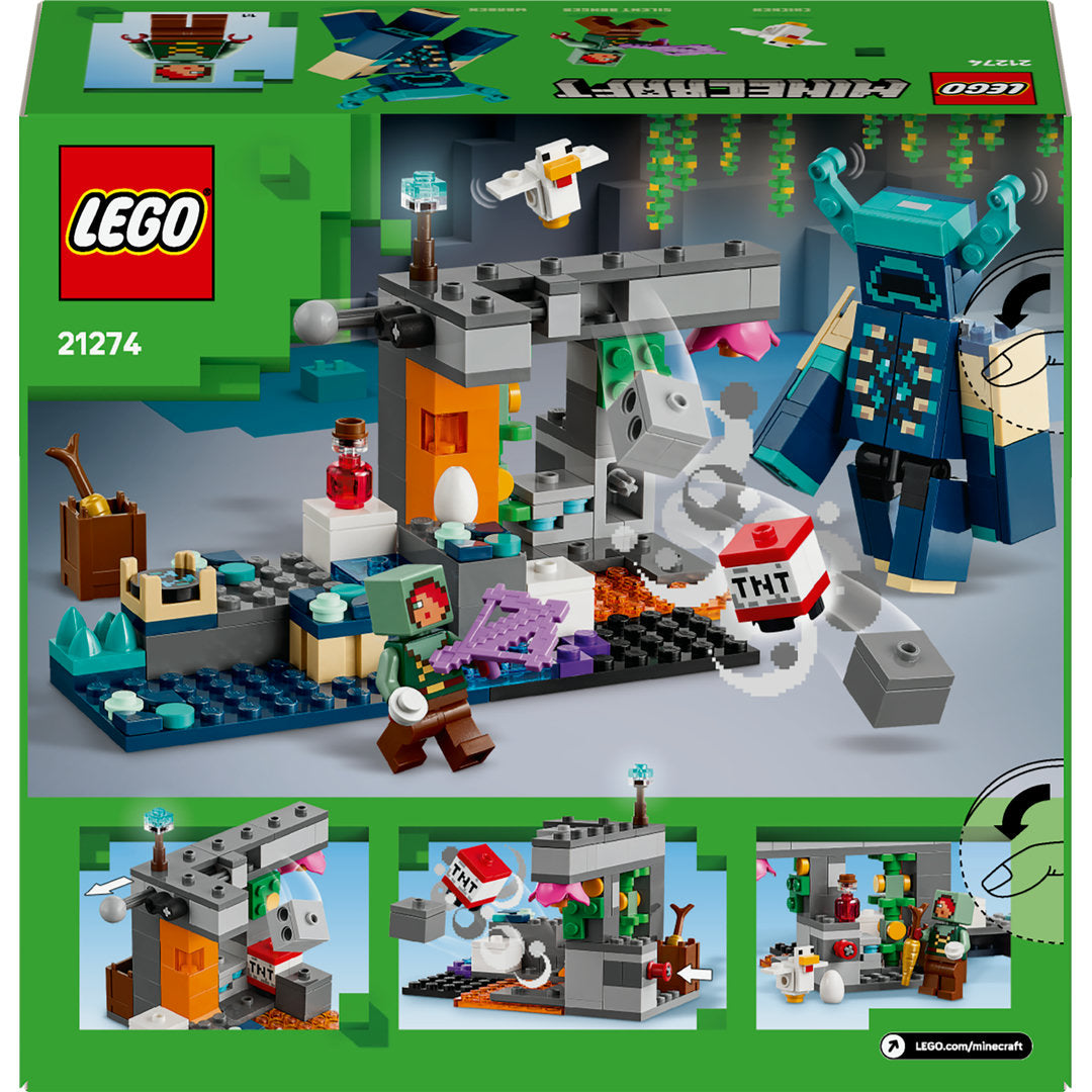 LEGO minecraft de ontmoeting met de opzichter