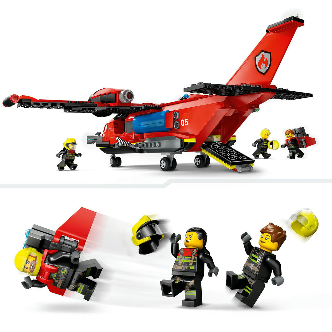 LEGO city brandweervliegtuig bouw- en speelset