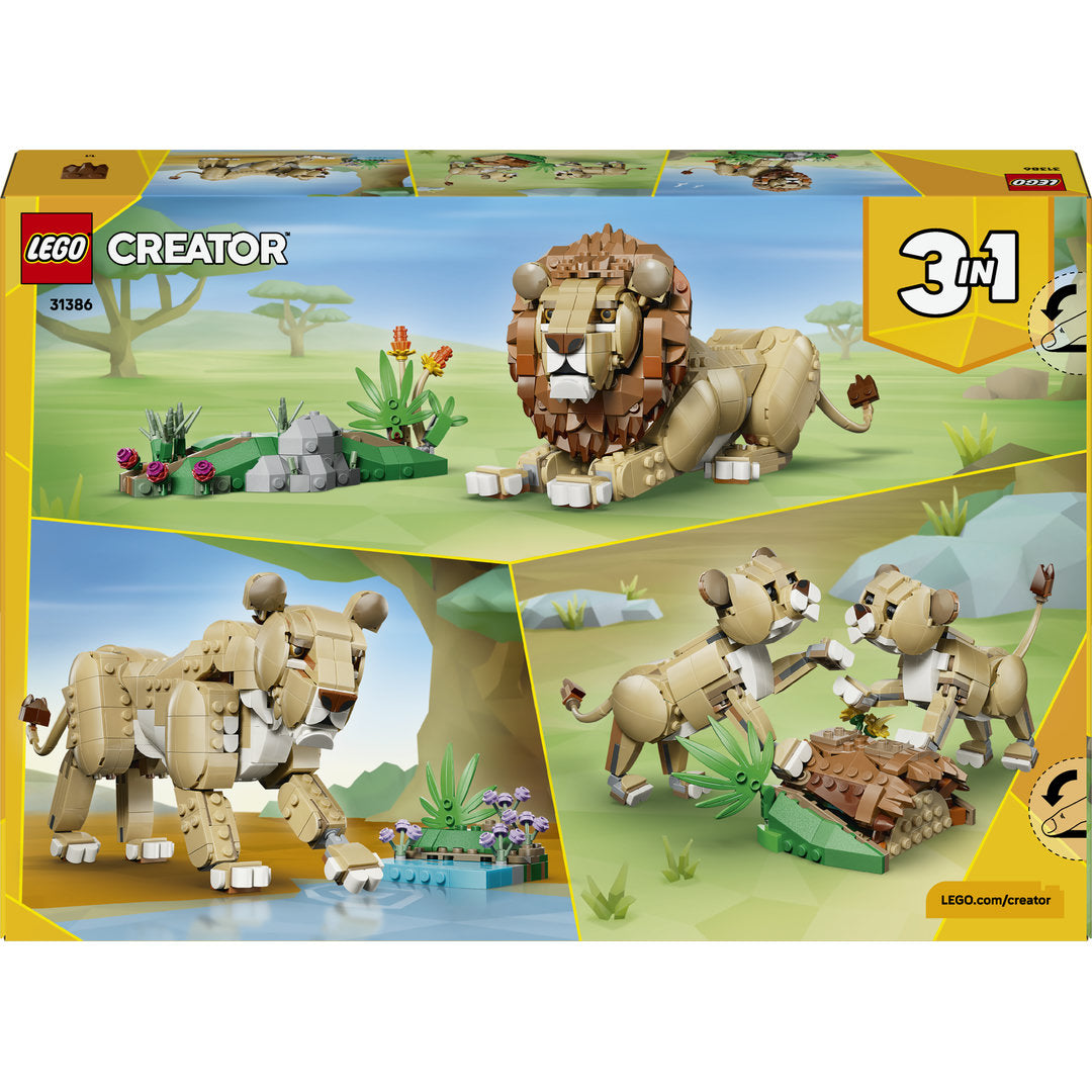 lego creator 3in1 wilde dieren - leeuw | 31386 | 5