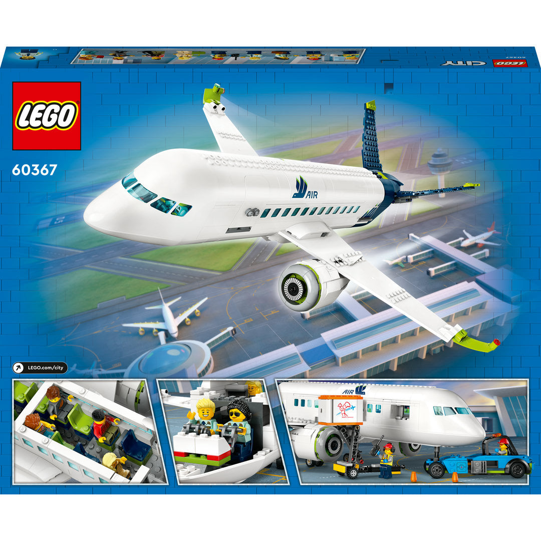 LEGO city passagiersvliegtuig  bouw- en speelset (930 onderdelen)