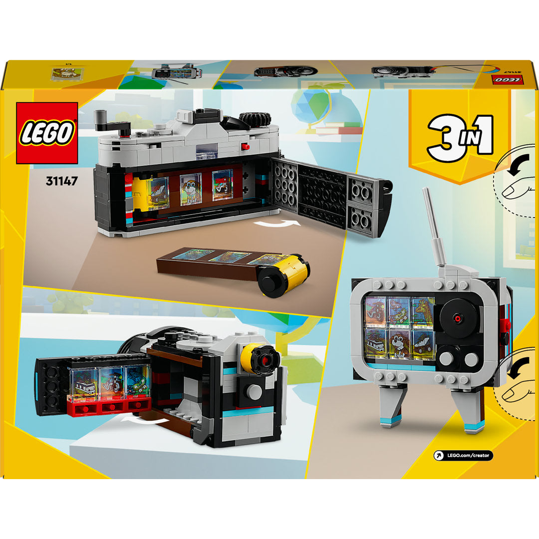 LEGO creator retro fotocamera 3-in-1