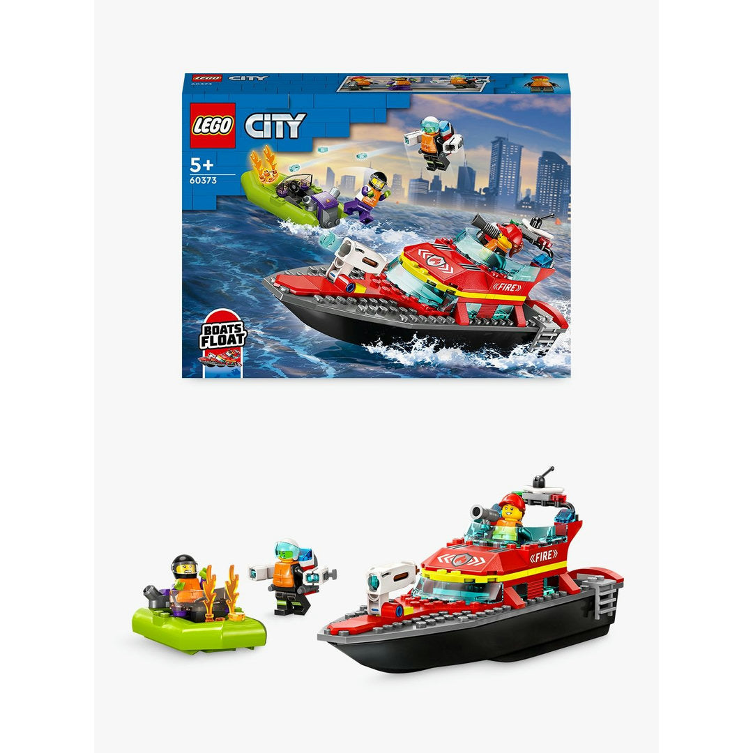 LEGO city reddingsboot brand  bouw- en speelset (144 onderdelen)