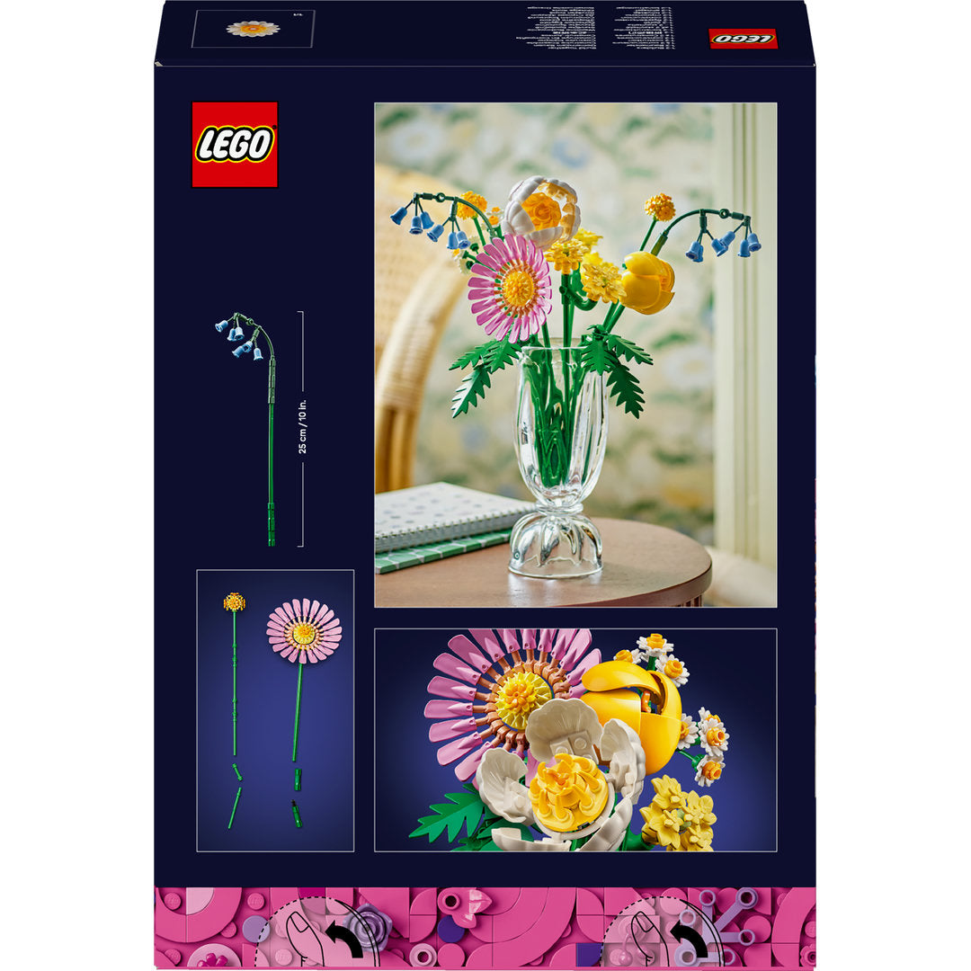 LEGO botanicals klein zomers boeket bloemendecoratie