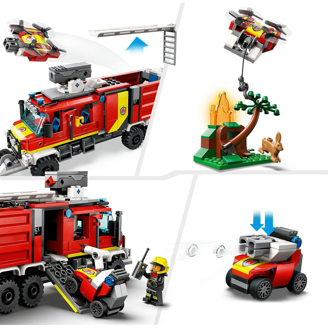 LEGO city brandweerwagen  bouw- en speelset (502 onderdelen)