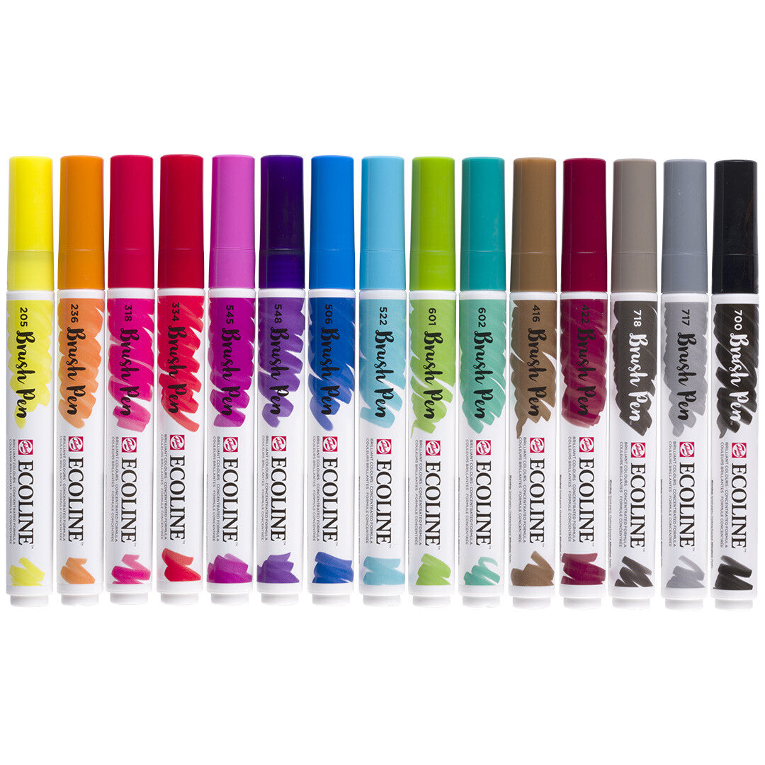 ecoline penseelstiften - 15st | 11509023 | 3