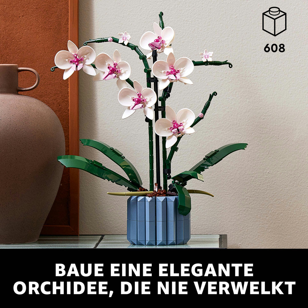 LEGO botanicals orchidee planten decoratie set