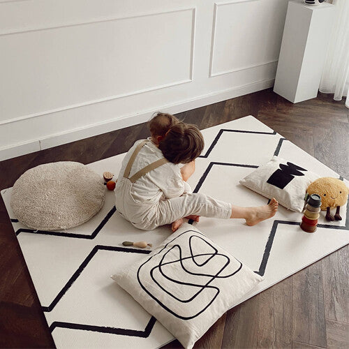 eeveve foam speelmat 180x120 cm - beni - ecru | 30001 | 2