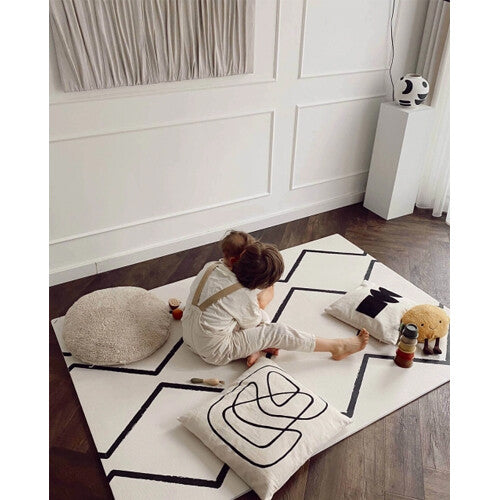 eeveve foam speelmat 180x120 cm - beni - ecru | 30001 | 4