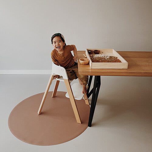 eeveve knoeimat cappuccino bruin - Ø 110 cm | 1010 | 5