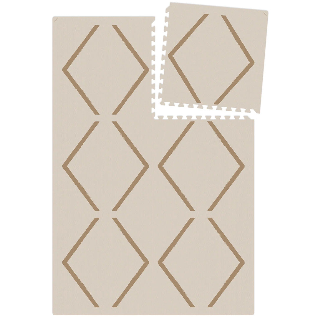 eeveve foam speelmat 180x120 cm - beni - herfstgoud | 8719699416970 | 