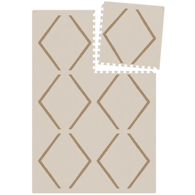 eeveve foam speelmat 180x120 cm - beni - herfstgoud | 8719699416970 | 