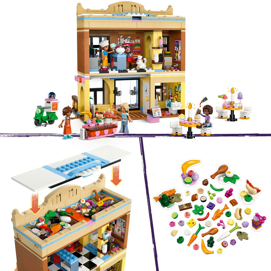 LEGO friends restaurant en kookschool