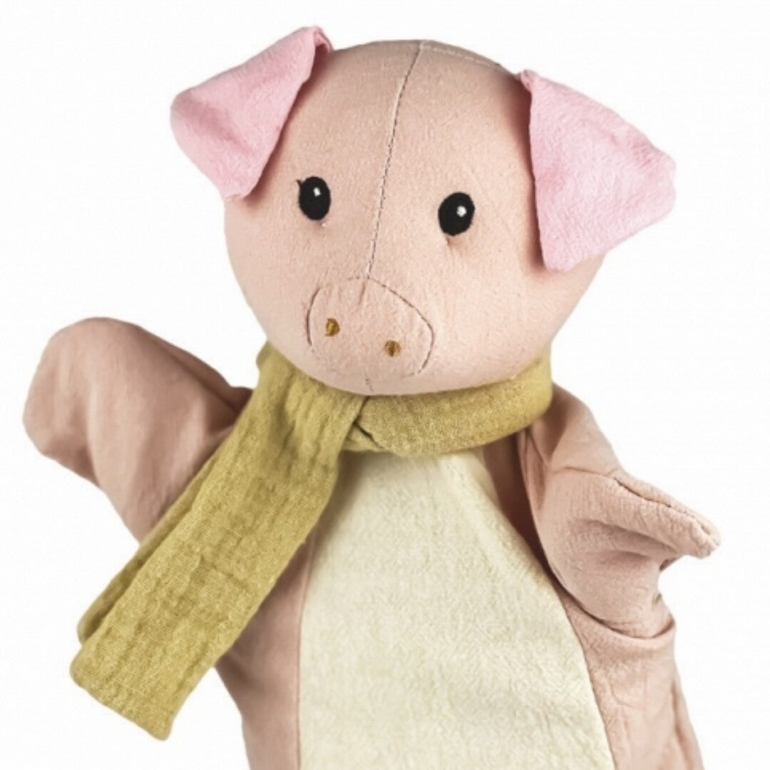 egmont toys handpop varken met sjaal | ET160114 | 1