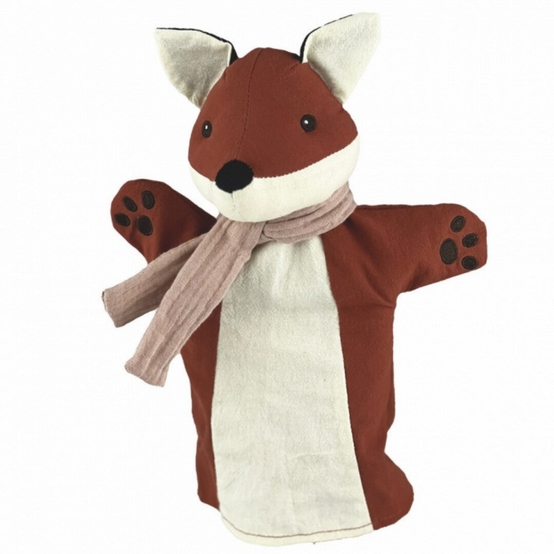 egmont toys handpop vos met sjaal | ET160112 | 0