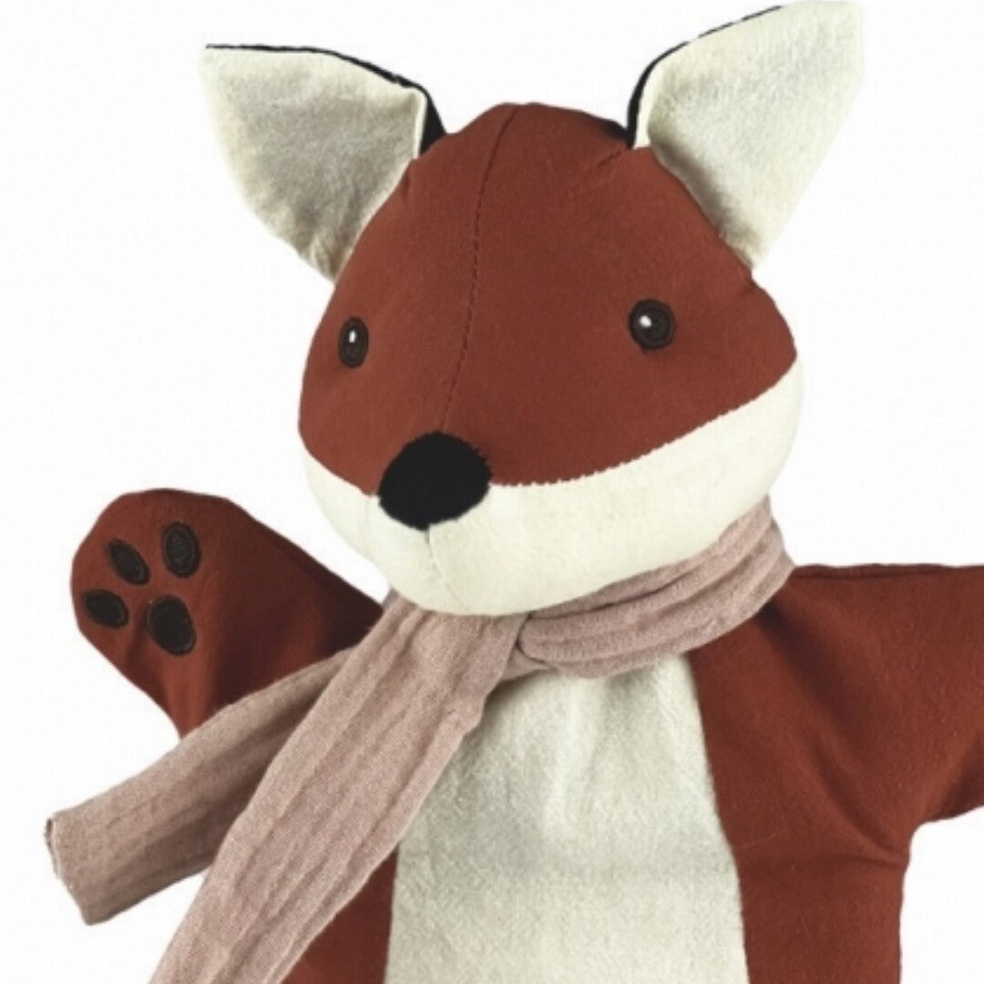 egmont toys handpop vos met sjaal | ET160112 | 1