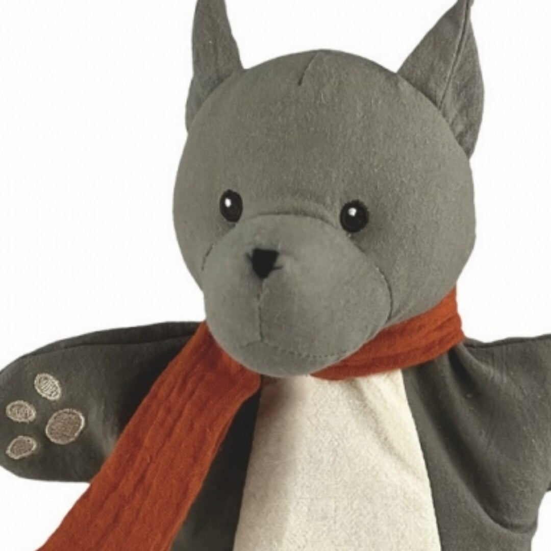 egmont toys handpop wolf met sjaal | ET160111 | 1