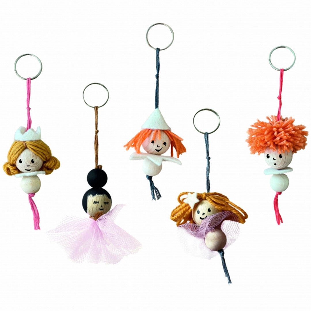 egmont toys knutselset sleutelhangers maken - poppetjes | ET630579 | 0