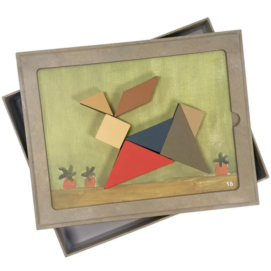 egmont toys magnetisch spel tangram  | ET630679 | 0