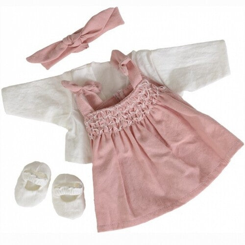 egmont toys poppenkleding ruche roze - 32 cm  | ET700076 | 0