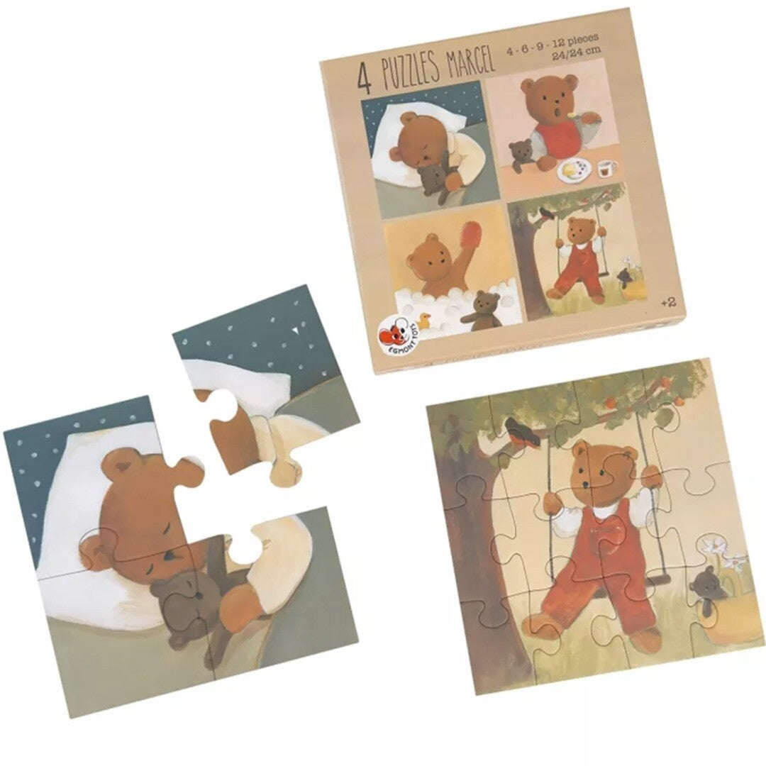egmont toys puzzel marcel - 4-6-9-12st | ET570064 | 0