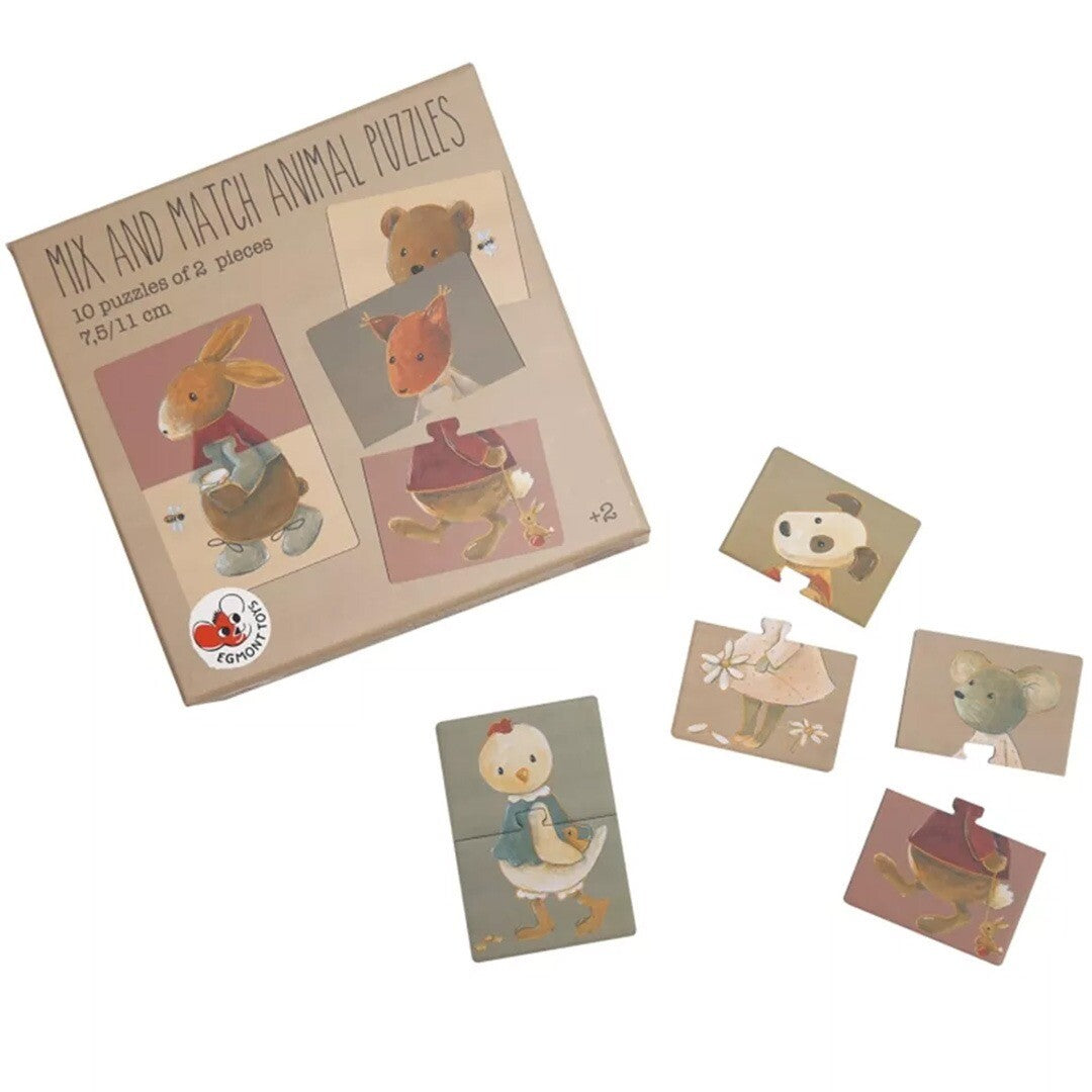 egmont toys puzzel mix&match dieren | ET570066 | 0
