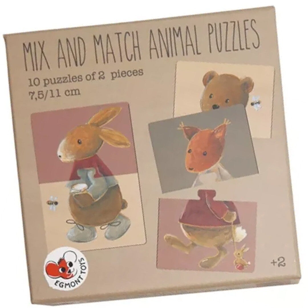 egmont toys puzzel mix&match dieren | ET570066 | 3