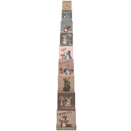 egmont toys stapelblokken piramide 1,2,3 muzikanten | ET570081 | 0