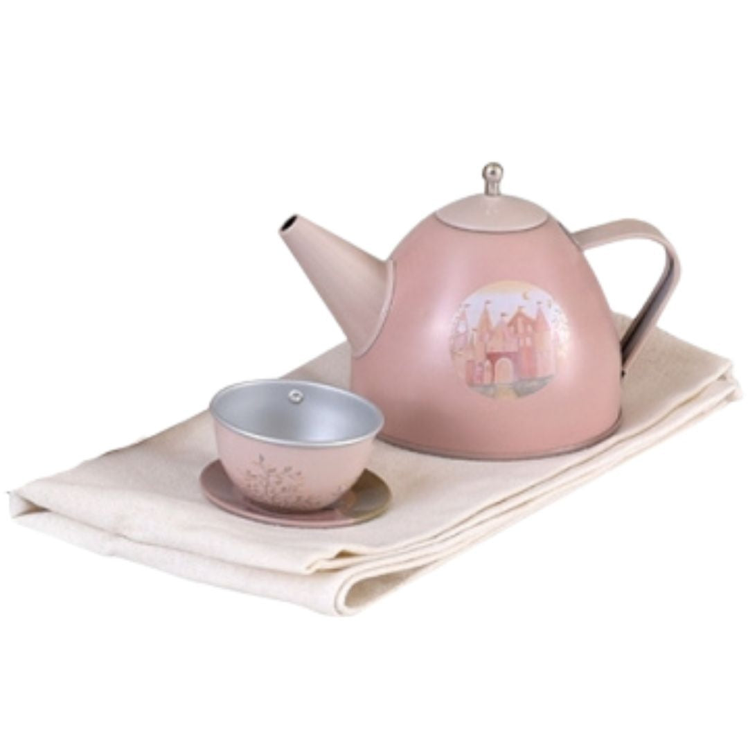 egmont toys theeservies in rieten mand - prinses | ET540059 | 1