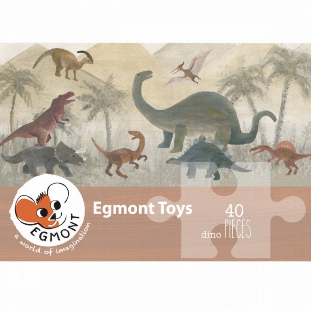 egmont toys vloerpuzzel dino's - 40st | ET570086 | 0