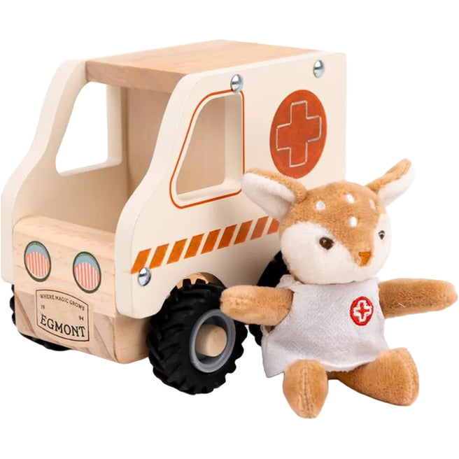 egmont toys ambulance met knuffelhert | ET511190 | 