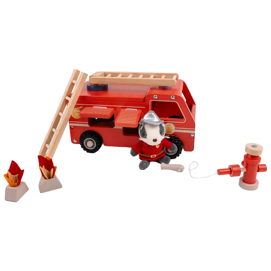 egmont toys brandweerwagen met knuffeldas | ET511187 | 