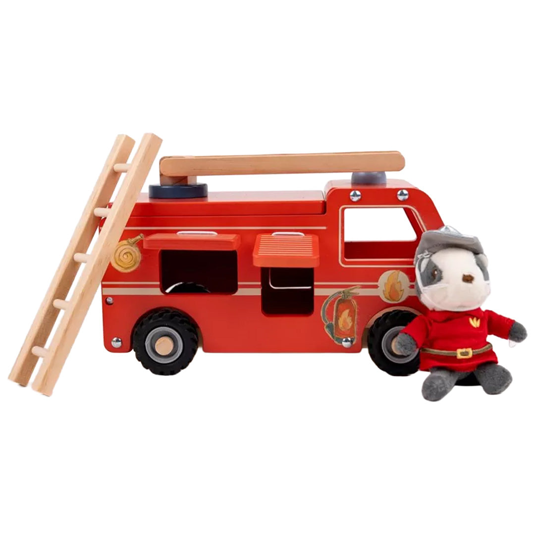 egmont toys brandweerwagen met knuffeldas | ET511187 | 3