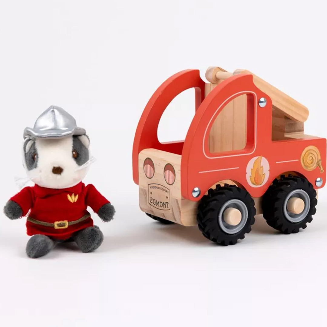 egmont toys brandweerwagen met knuffeldas| E3T511188 | 