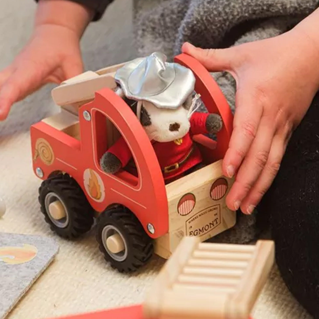egmont toys brandweerwagen met knuffeldas| ET511188 | 4