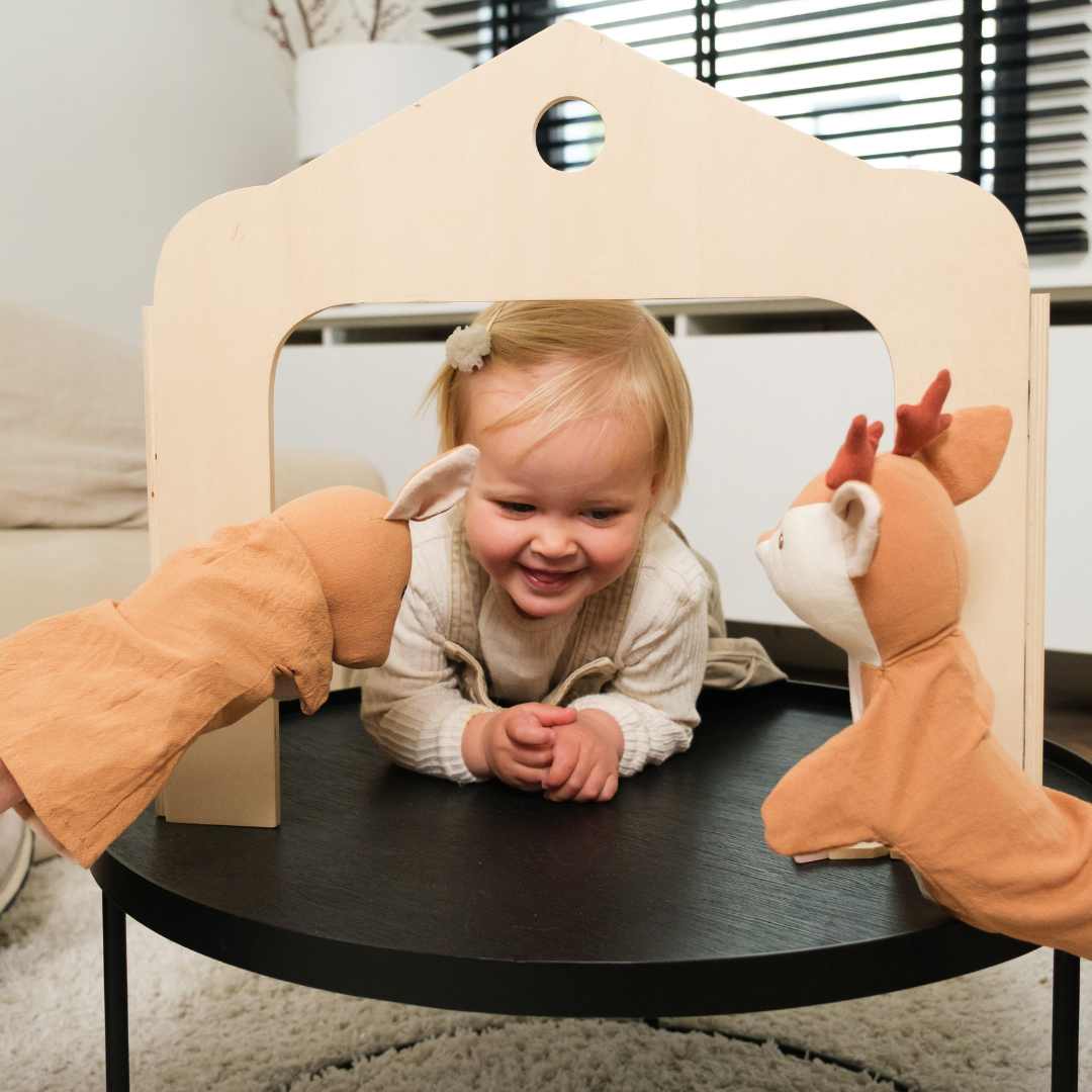 egmont toys handpop hertenkalf | ET160125 | 6