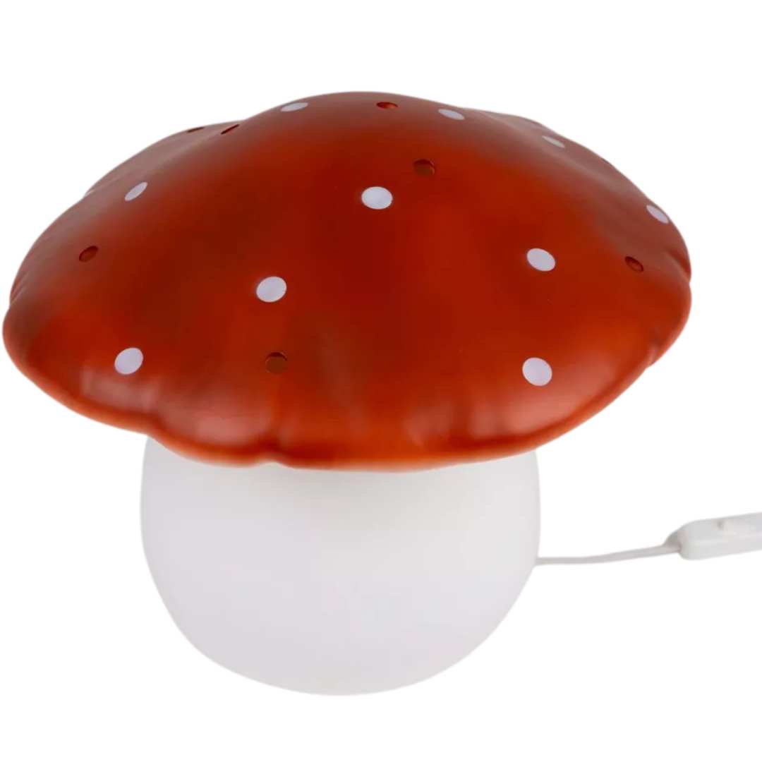 egmont toys heico lamp vliegenzwam rode baksteen - 31 cm | ET360637RB | 6