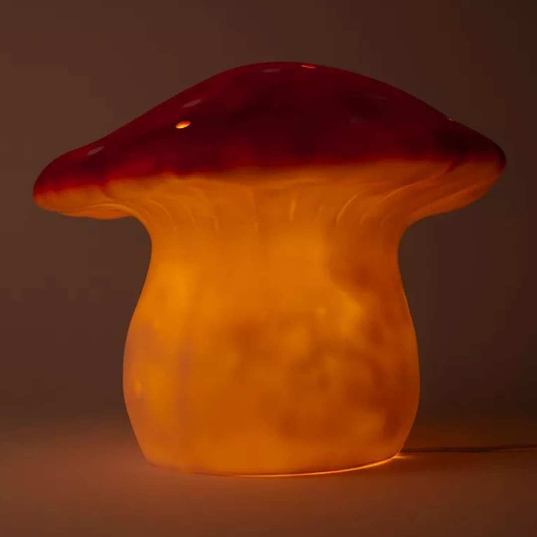 egmont toys heico lamp vliegenzwam rode baksteen - 31 cm | ET360637RB | 2