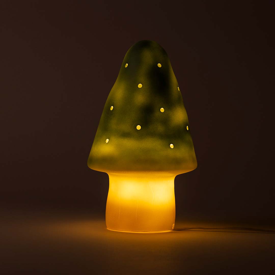 egmont toys heico lamp paddenstoel amandel - 28 cm | ET360208AL | 3