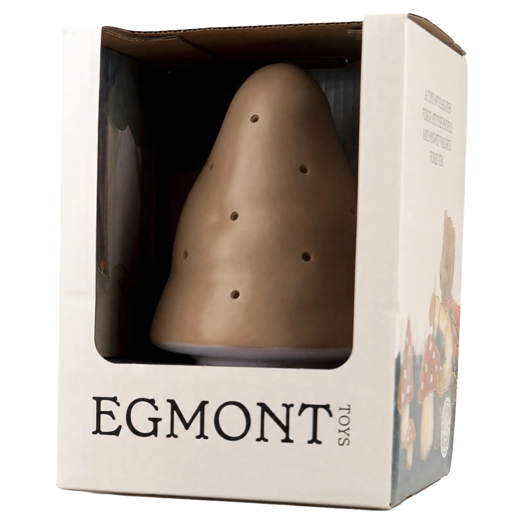 egmont toys heico lamp paddenstoel brons bruin - 28 cm | ET360208BB | 4