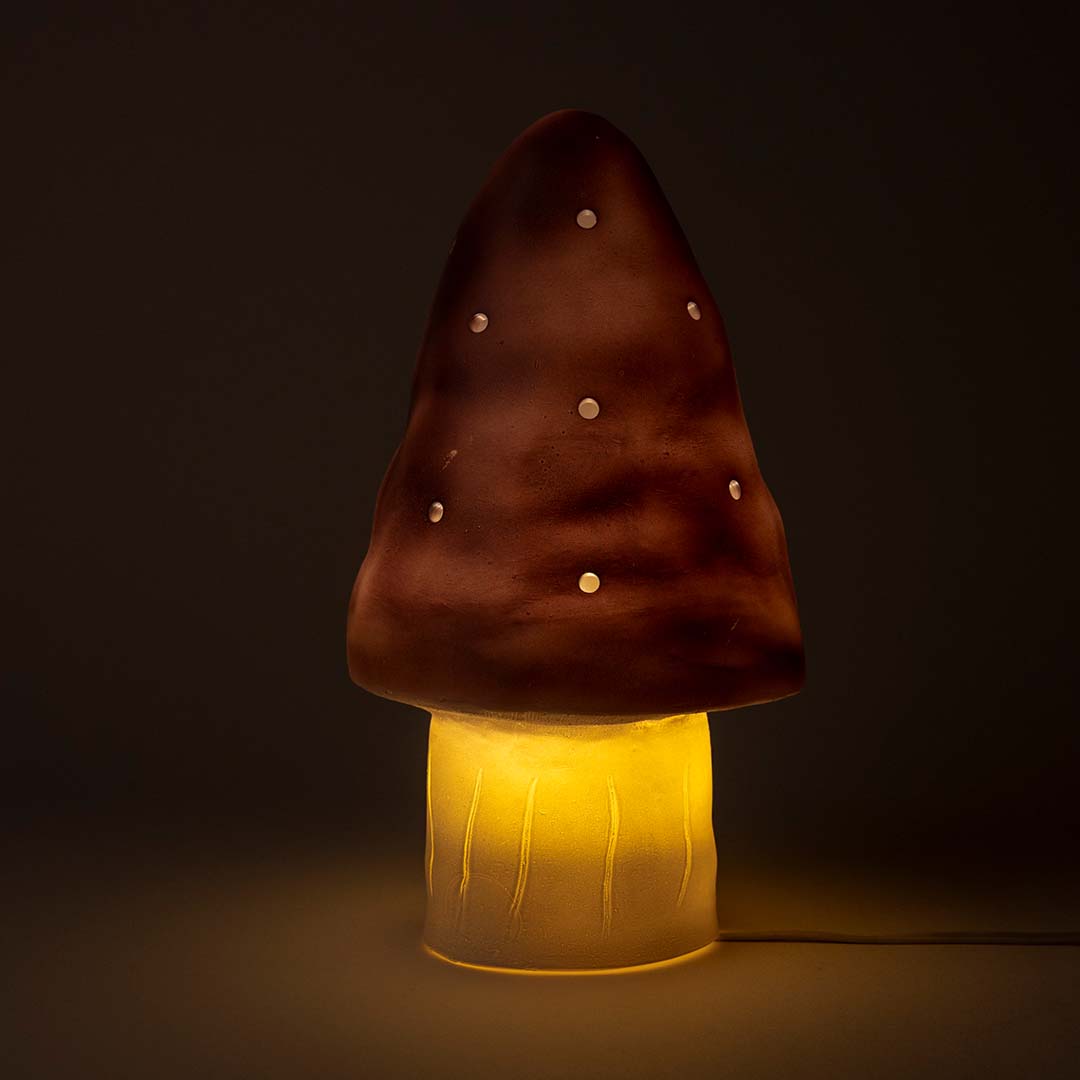 egmont toys heico lamp paddenstoel lavendel - 28 cm | ET360208LAV | 3