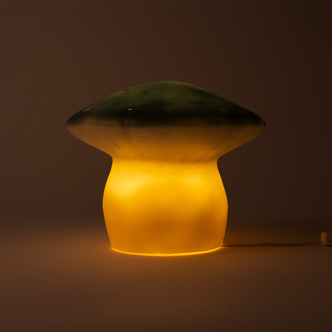 egmont toys heco lamp paddenstoel natuurlijk blauwgroen - 20 cm | ET360681NT | 2