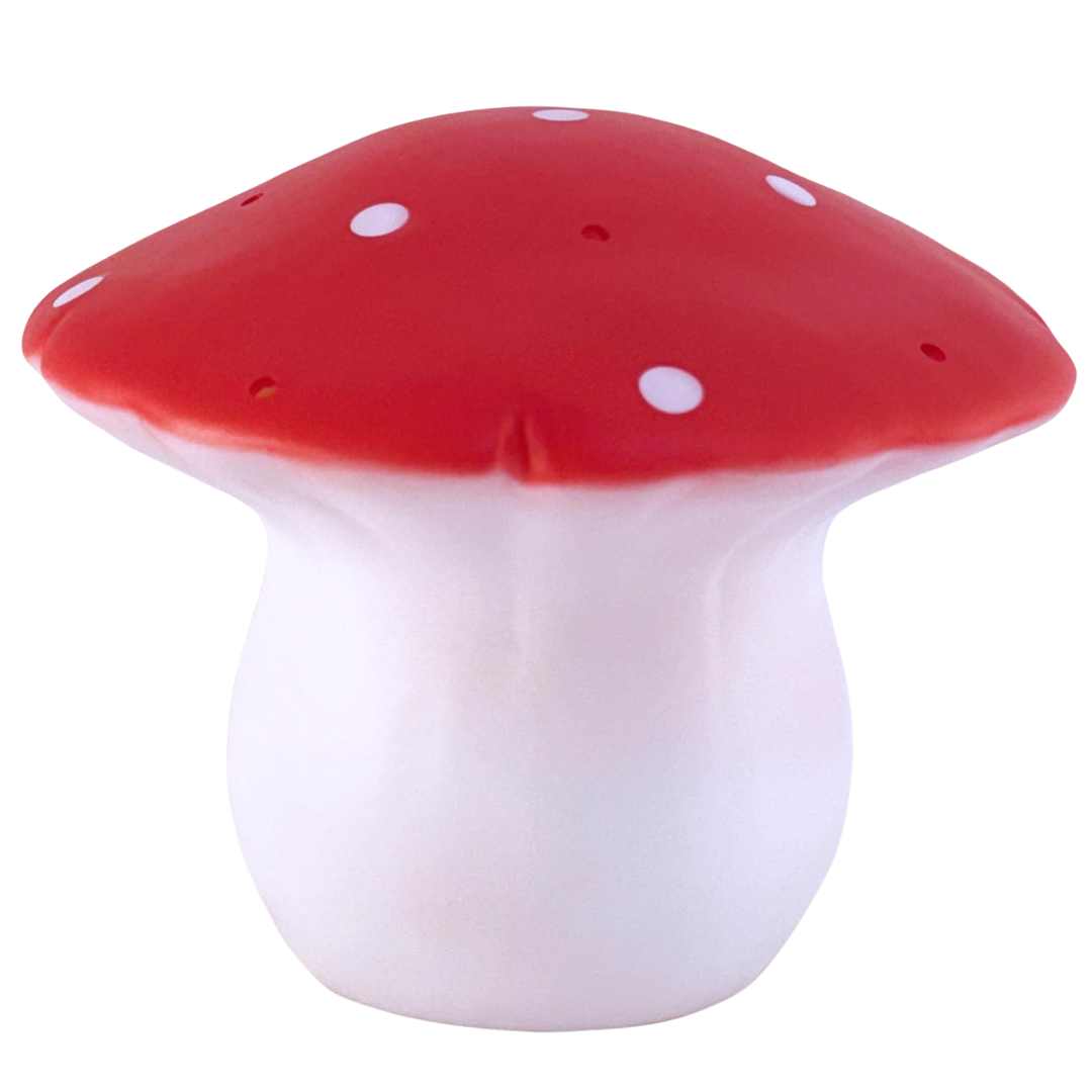 egmont toys heico lamp paddenstoel rood - 28 cm