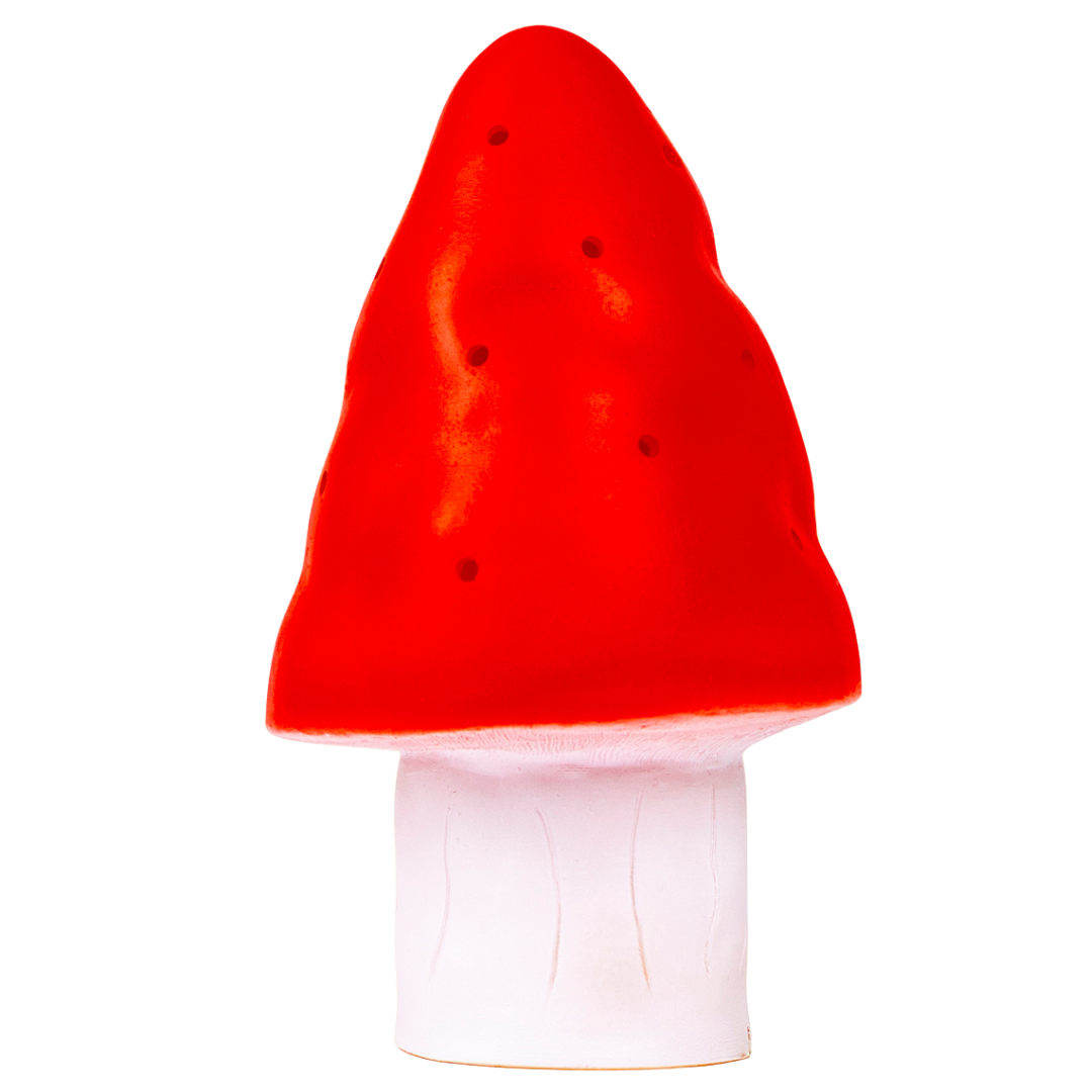 egmont toys heico lamp paddenstoel rood - 28 cm | ET360208RED | 1