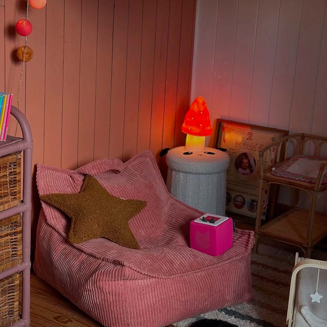 egmont toys heico lamp paddenstoel rood - 28 cm | ET360208RED | 4