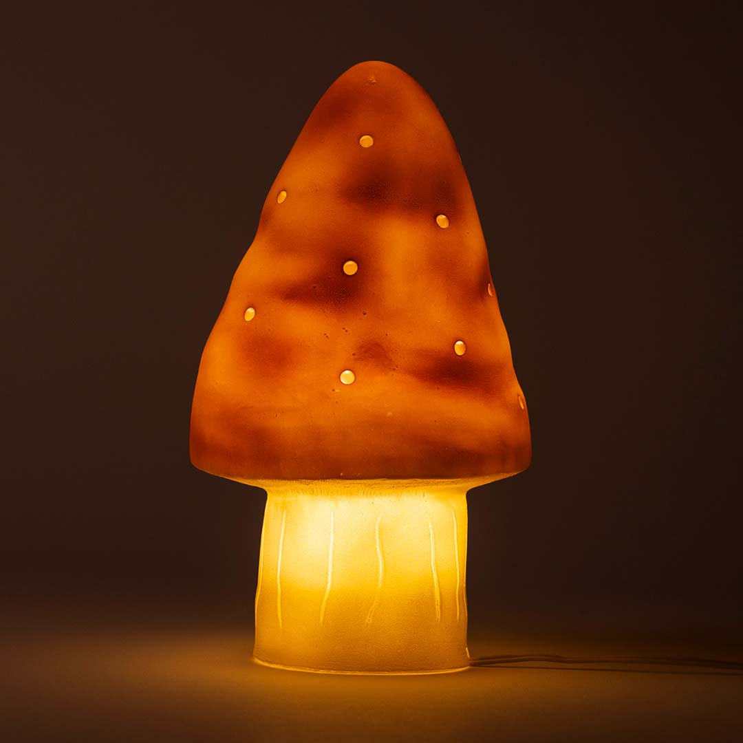 egmont toys heico lamp paddenstoel terra - 28 cm | ET360208TE | 4