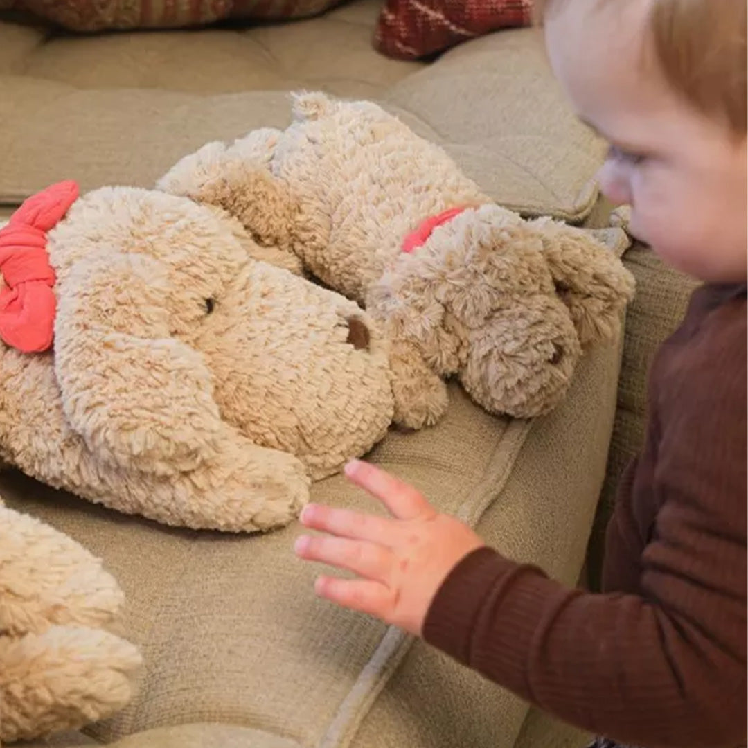 egmont toys knuffel hond gabi liggend - 29 cm | ET130649 | 2