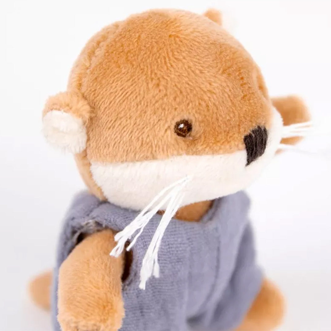egmont toys knuffelotter zelie - 9 cm | ET130637 | 2